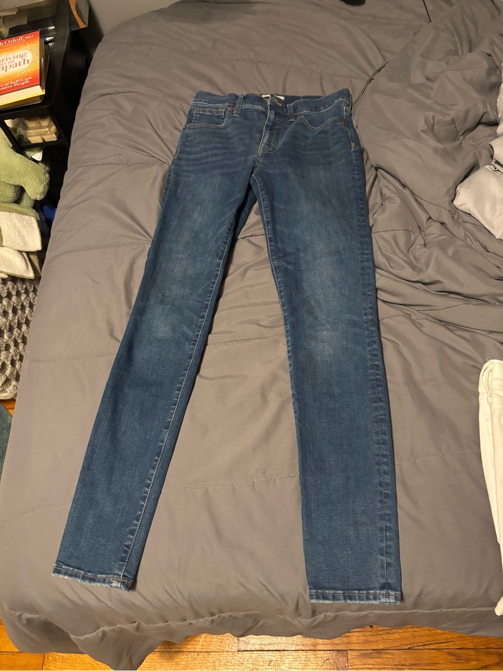 Madewell Skinny Jeans in Medium Blue Wash
